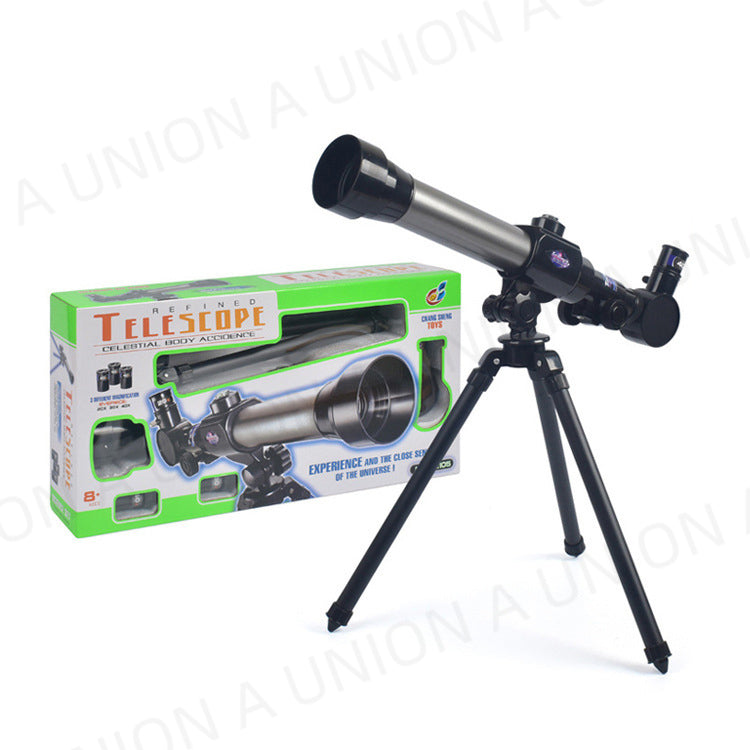 (VH0501)【天文觀星套裝-STEM教育玩具】20-40倍兒童科教高倍天文望遠鏡 (適合8歲以上兒童) 天文兒童望遠鏡玩具科學實驗玩具望遠鏡
