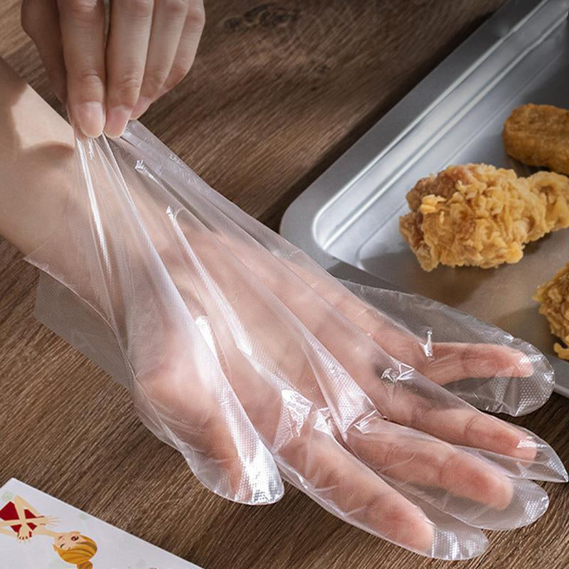 (VH0405) 日本一次性即棄手套 (100個入) TPE一次性手套 食品級專用手套 廚房手套 清潔手套 透明即棄手套 食品手套 食物手套 廚房用品
