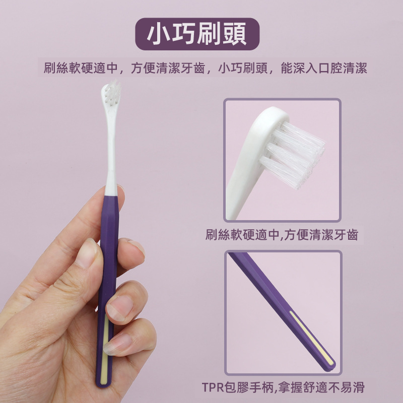 (VP0063)SLOPPUP 牛肉味寵物牙刷牙膏套裝 口腔清潔用品 幼犬/貓 貓狗通用牙膏和牙刷 天然口腔護理套裝 手指牙刷寵物牙膏 貓狗口腔護理