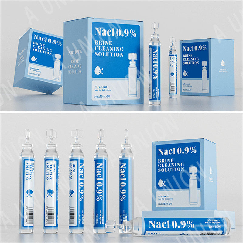 (VH0822)生理鹽水15ml 20隻 洗鼻鹽水 霧化鹽水 傷口清理 紋身紋眉清理 便携生理鹽水棒 清潔傷口 洗鼻必備 消毒殺菌