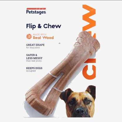 (VP0051) Petstages Wood Flavor Resistant to Bite Large Bone Teeth Cleaning Bone Large Bone Molar Stick Dog Toy Pet Toy Molar Artifact Dog Teeth Cleaning Toy Chew Toy Dog Molar Dog Molar Stick Bone Shaped Chew Toy Resistant to Nipping and Bite