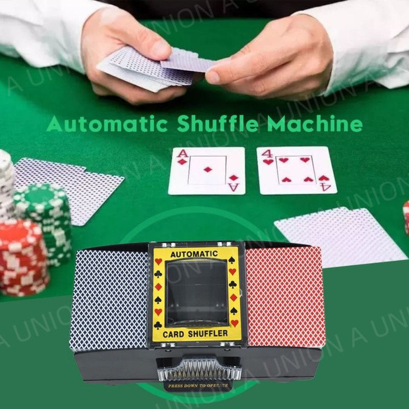 （VH0681）自動洗牌機 電動洗牌器 發牌機  德州撲克 Poker 愛賭必備 賭具 啤牌 party