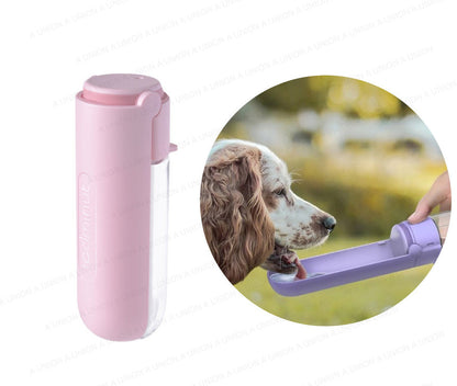 (VP0229) Redminut special long sink portable dog drinking water bottle pet special long sink accompanying water bottle dog drinking water dog water bottle portable small portable water bottle 300ml