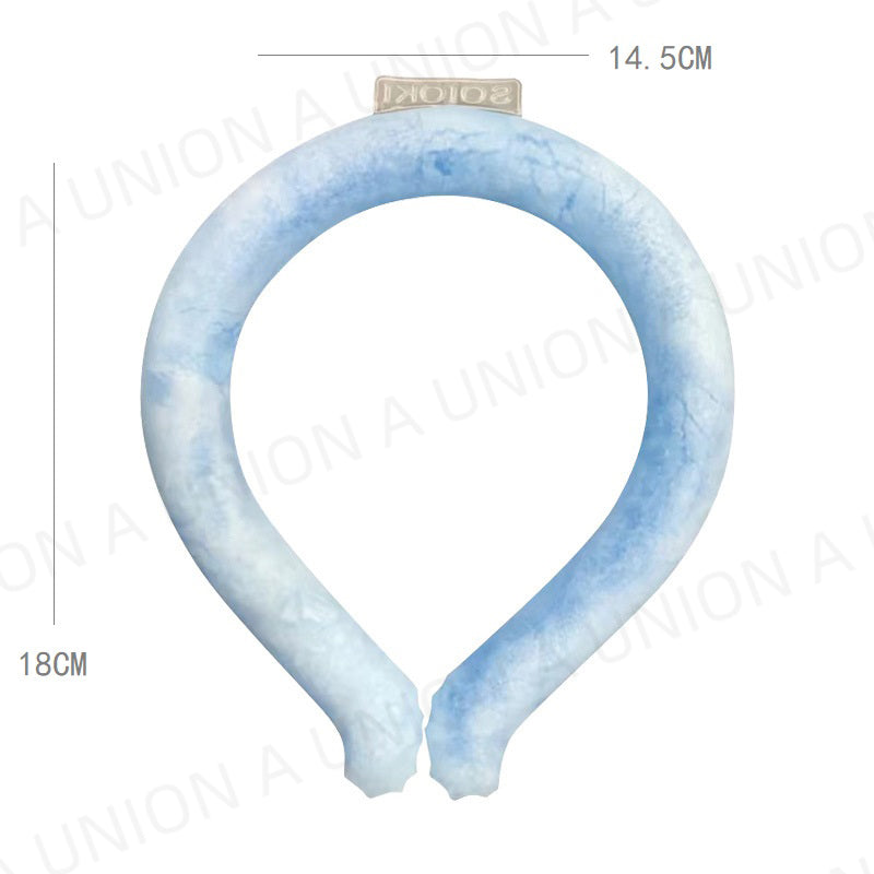 （VH0452）日本冷感頸環 消暑降溫神器 冷感 冷凝 降溫頸環 冰涼頸圈 冷凍頸圈 冰涼消暑圈 防中暑 冰涼降溫圈