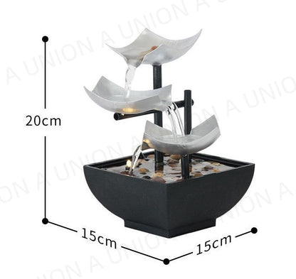 （VH0615）流水擺件 桌面噴泉工藝品 辦公室流水噴泉 風水擺件 辦公室風水擺設 招財噴泉財位擺設 催財風水 流水擺件 桌面噴泉工藝品 辦公室流水噴泉 風水擺件 催財流水風水擺設家居裝飾