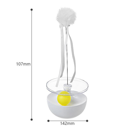 （VP0163）貓玩具 自嗨逗貓棒 不倒翁逗貓棒 貓咪玩具 不倒翁寵物用品