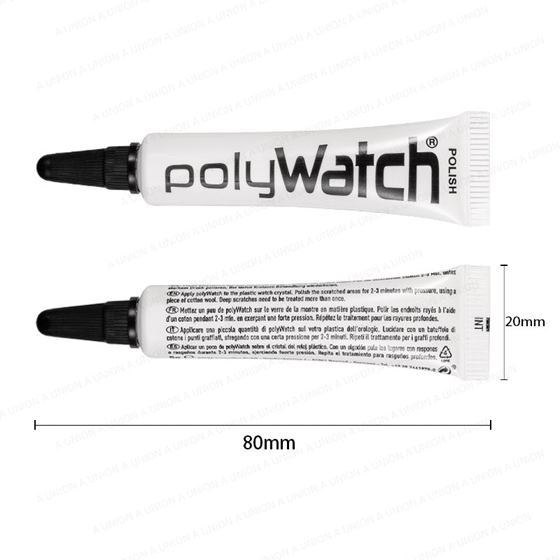 （VH0976）polywatch 手錶鏡面 樹脂壓克力刮傷修復膏 有機玻璃拋光膏劑 劃痕修復膏拋光膏 適合亞克力鏡面 5g/支