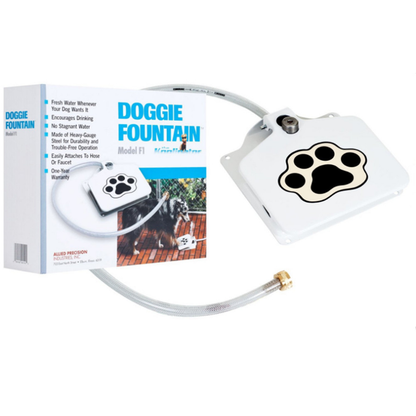 (VP0139) Pet pedal water fountain, outdoor automatic water feeder for dogs, cat and dog fountain water dispenser, independent drinking water for pets