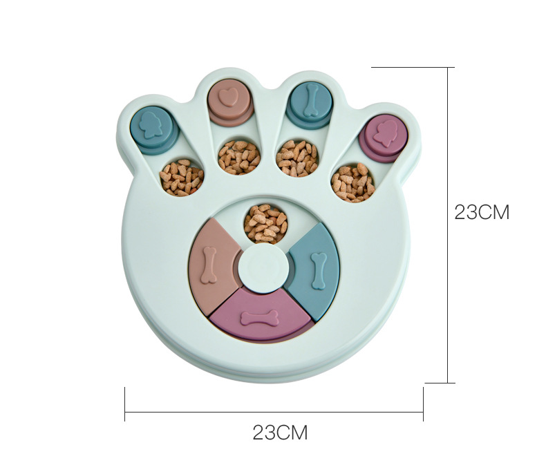 （VP0124）寵物益智玩具慢食碗 漏食盤 覓食玩具 益智餵食玩具 慢食盤 互動益智慢食狗碗 防噎碗慢食盆 寵物玩具 貓碗慢速 餵食器 貓碗狗碗 解悶神器