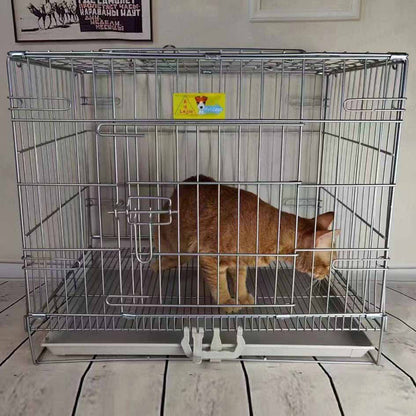 (VP0233) Installation-free foldable pet cage, cat cage, portable dog cage, pet nest, cat nest, doghouse, suitable for small/medium-sized cats and dogs 61x43x51 CM