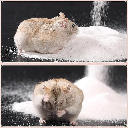 (VP0142) Zully hamster bath sand bath sand bath hamster bath salt supplies sand bath toilet gerbil sand urine jolly