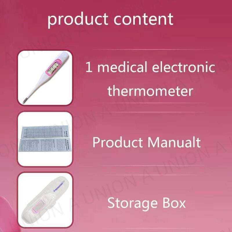 （VH0332）排卵備孕基礎體溫計 女性排卵數字溫度計 LCD 基礎測量溫度測量 女性基礎排卵備孕溫度計 可攝氏華氏測溫計