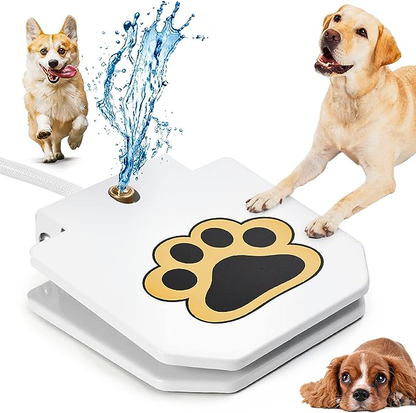 (VP0139) Pet pedal water fountain, outdoor automatic water feeder for dogs, cat and dog fountain water dispenser, independent drinking water for pets