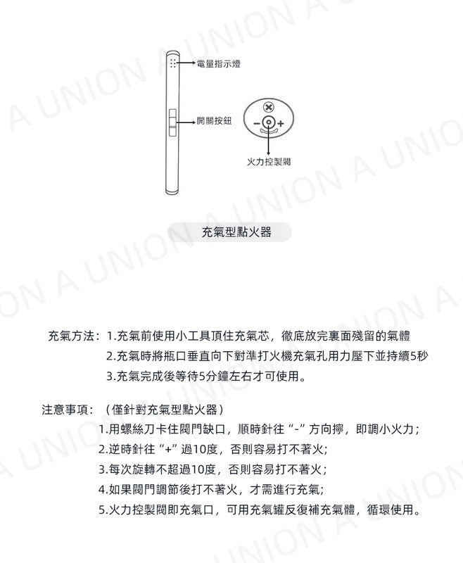 （VH0640）多功能香薰蠟燭點火器 加長明火火槍 露營點火槍 便攜直立點火槍 可充氣點火槍 廚房煤氣灶點火器 燒烤打火器 香薰蠟燭火槍 戶外打火槍 點香器 蠟燭打火機 小火槍  BBQ