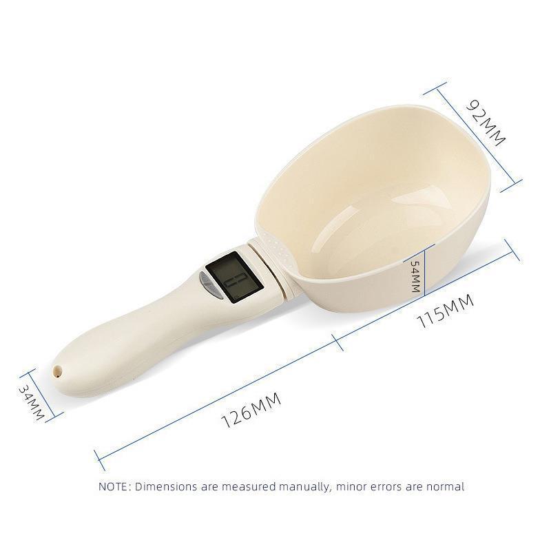 (VP0039) Cat Food Dog Food Electronic Scale Electronic Scale Pet Measuring Cup Food Scale Spoon Scale Measuring Spoon Pet Measuring Spoon Shovel Food Measuring Spoon