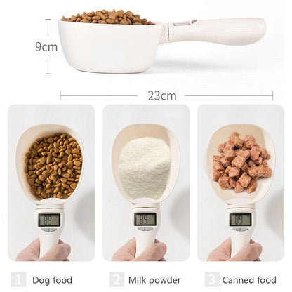 (VP0039) Cat Food Dog Food Electronic Scale Electronic Scale Pet Measuring Cup Food Scale Spoon Scale Measuring Spoon Pet Measuring Spoon Shovel Food Measuring Spoon