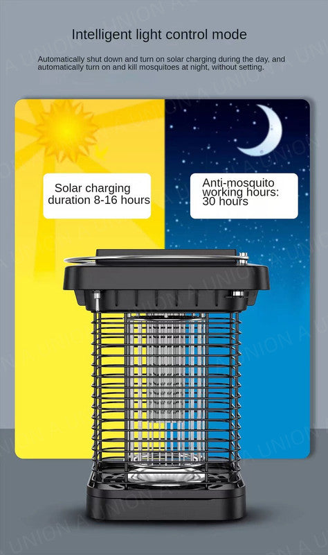 （VH0296）2合1太陽能滅蚊燈 室內戶外防水露營燈戶外滅蚊機滅蚊燈捕蚊驅蚊滅蚊神器