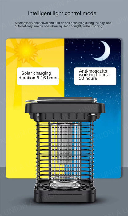（VH0296）2合1太陽能滅蚊燈 室內戶外防水露營燈戶外滅蚊機滅蚊燈捕蚊驅蚊滅蚊神器
