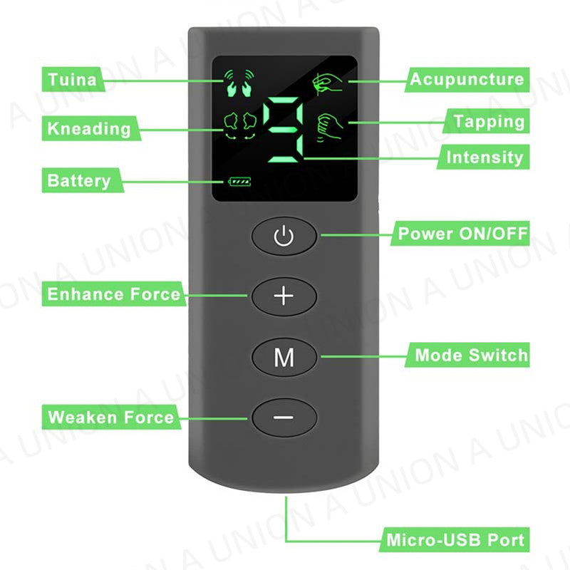 （VH0308）低週波治療器 電子脈衝按摩器  低頻電療法 外敷電子神經刺激器 電子舒痛貼 脈沖按摩儀 理療儀貼片按摩器 多部位TENS理療儀經絡按摩