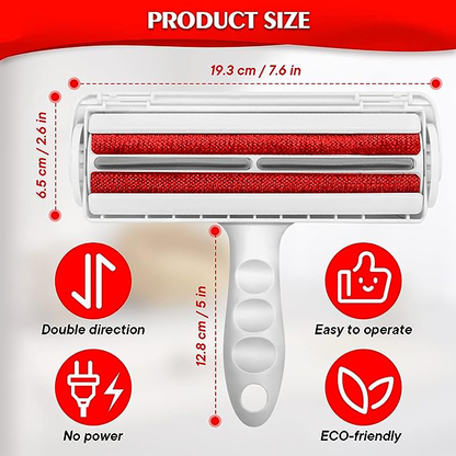 （VP0136 ）寵物滾筒式除毛轆 適用於家私 床 梳化 可重複使用慨貓狗除塵轆/除毛轆/粘毛器/轆毛器/除毛器，自清潔 唔使粘合劑或者膠紙 慳錢又環保
