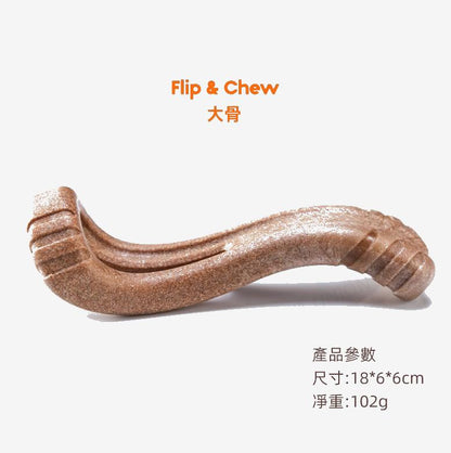 (VP0051) Petstages Wood Flavor Resistant to Bite Large Bone Teeth Cleaning Bone Large Bone Molar Stick Dog Toy Pet Toy Molar Artifact Dog Teeth Cleaning Toy Chew Toy Dog Molar Dog Molar Stick Bone Shaped Chew Toy Resistant to Nipping and Bite