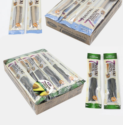 (VP0221) VEGEBRAND 7-weight high-efficiency teeth cleaning stick 15g*24 pack/box dog molar stick cleaning teeth bone pet dog snacks teeth cleaning stick puppy molar stick small dog Teddy Golden Retriever Corgi teeth cleaning chew