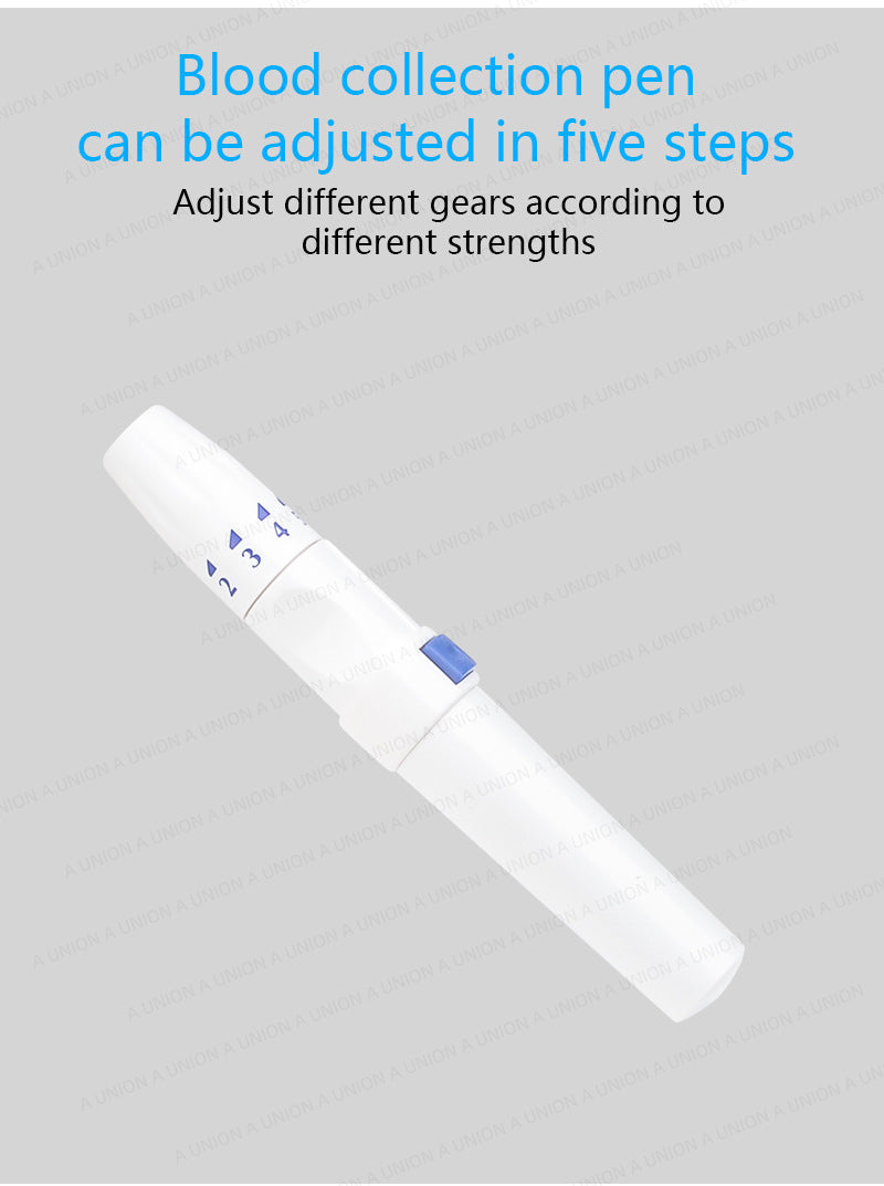 （VH0974）血糖機測試儀套裝（包含50採血紙/50採血針頭） 專業快速大屏血糖測試機 妊娠糖尿病