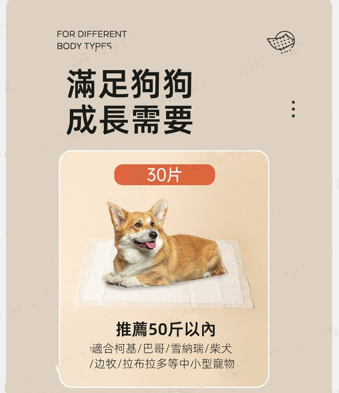 (VP0022) M-PETS貼牆尿墊 30片 60*60CM 粘貼尿墊 寵物尿墊 狗尿墊 貓尿墊 犬尿墊 瞬間吸收 鎖水防漏尿墊