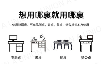 （VH0402）[80*40CM 淺灰色車線款]  多功能防水皮革桌墊 滑鼠墊 超大辦公桌墊 寫字墊 柔軟舒適 辦公桌書房防水筆記本電腦鼠標墊 書枱墊 電腦墊 滑鼠墊