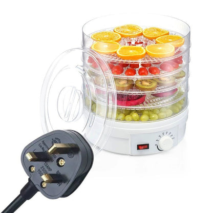 (VP0003) Food Air Dryer Food Dryer Five-Layer Food Air Dryer 360° Circulation Heated Dried Fruit Machine Flavor Lock Intelligent Drying Suitable for dried fruits; vegetables; scented tea; medicinal materials; preserved meat; pet snacks