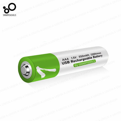 （VH0848）1.5V USB Type-C 循環充電 AAA 3A 鋰電池 Li Battery （4粒裝）