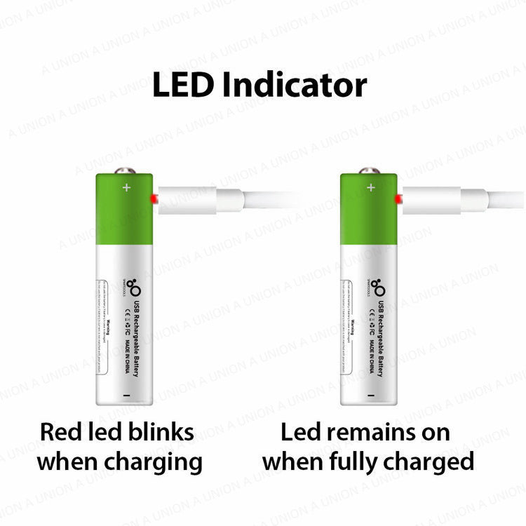 （VH0847）1.5V USB Type-C 循環充電 AA 2A 鋰電池 Li Battery （4粒裝）